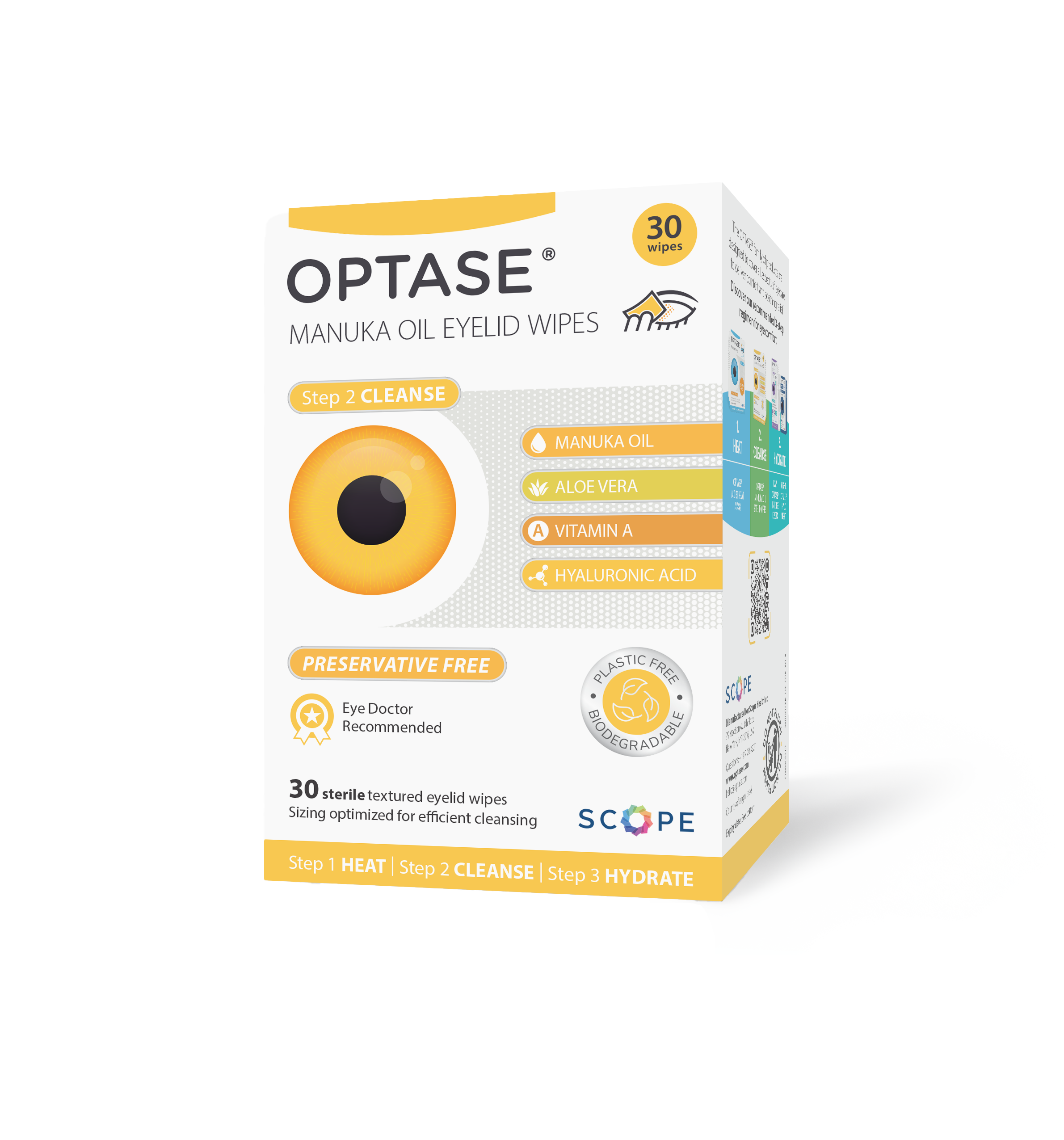 OPTASE Manuka Oil Wipes